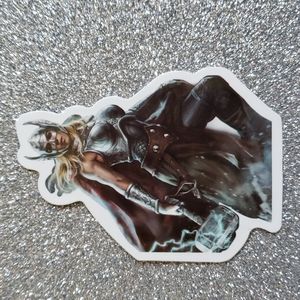 MARVEL Thor Waterproof Sticker JANE FOSTER DISNEY Comic Book